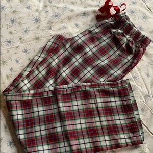 Disney S Christmas tartan PJ pants